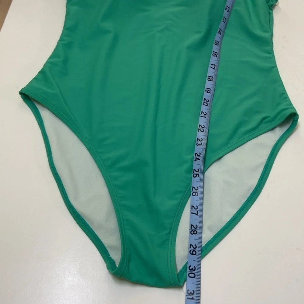 Nicole Miller Studio, Light Greene,One piece Bath Suit. Size- Large.New With Tag - Picture 6 of 8